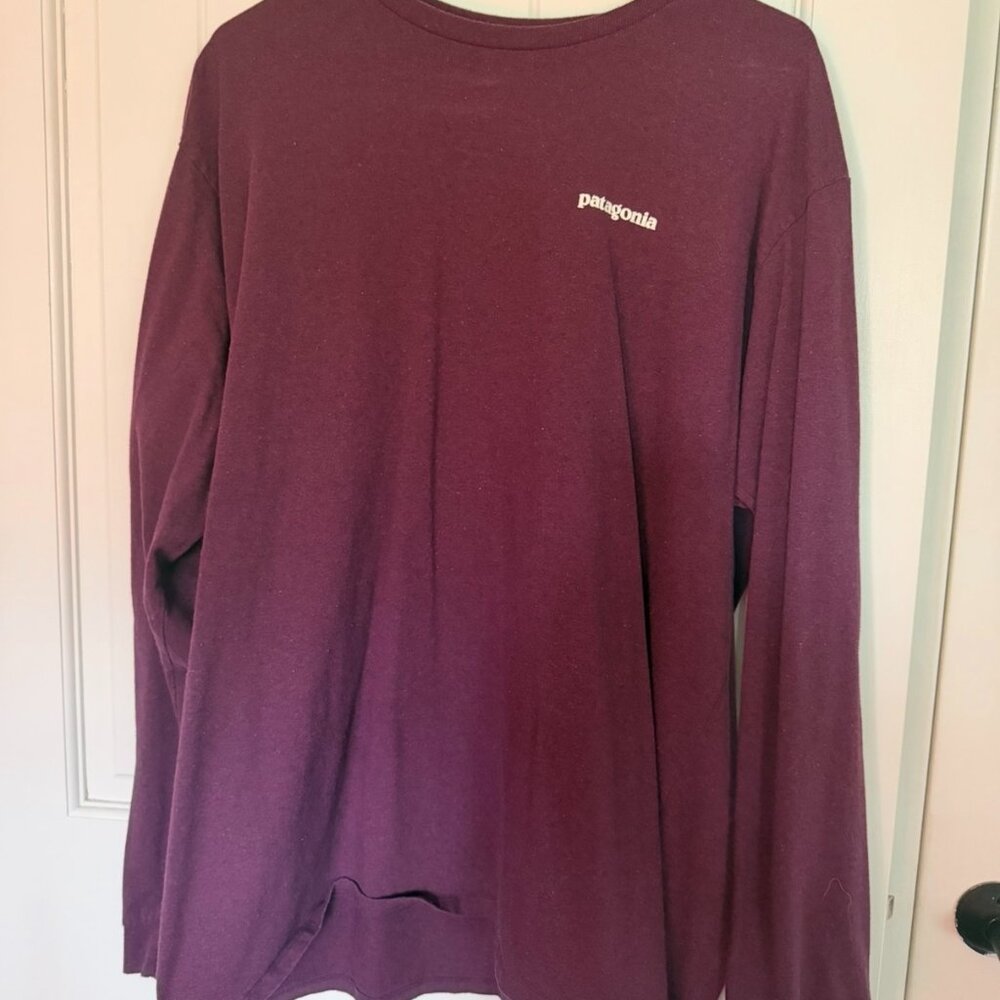 Men's Patagonia Purple Long Sleeve